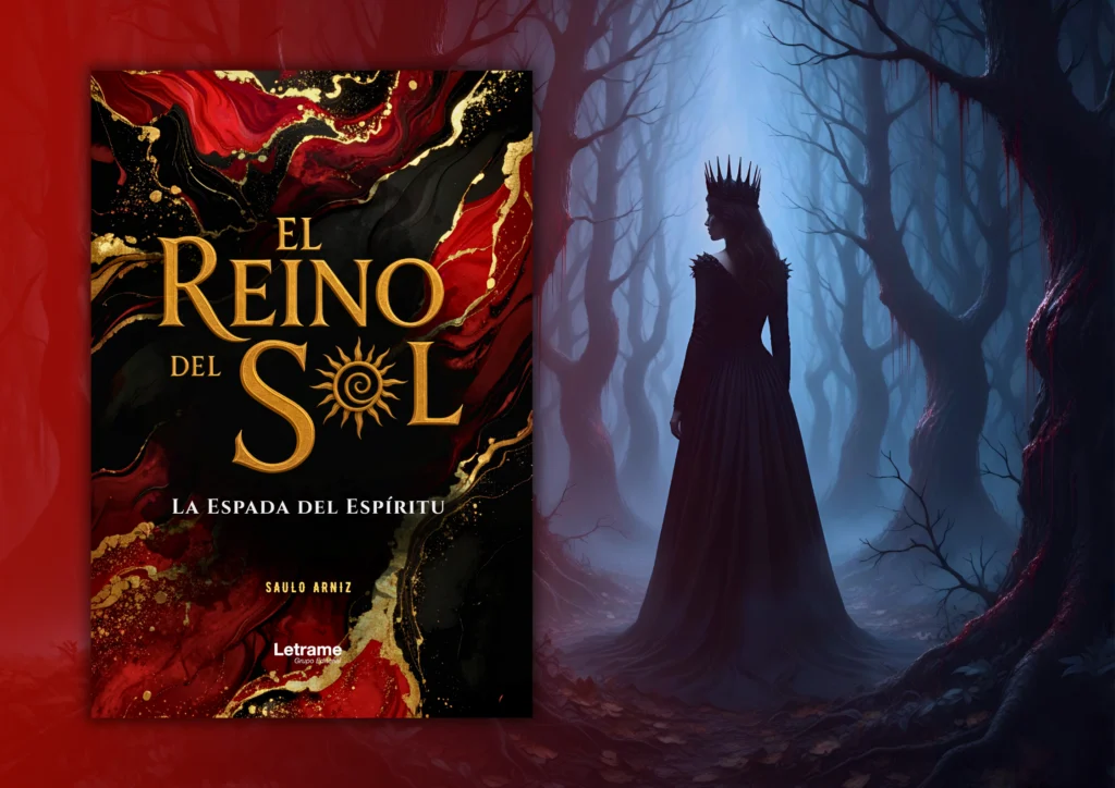 Saulo Arniz debuta con “El Reino del Sol: La Espada del Espíritu”, una historia de fantasía oscura que combina emoción, misterio y magia