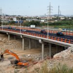 Abierto el nuevo puente de la CV-33 sobre el Poyo, que colapsó en la dana
