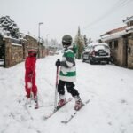 El paso de la borrasca ‘Kristin’, en imágenes