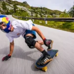 Diego Poncelet, skater de descenso que llega a alcanzar 130 km/h: «Me llaman loco todos los días»